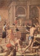 unknow artist interiorbild fran en textilfabrik malning fran 1500 talet av mirabello cavalori Spain oil painting artist